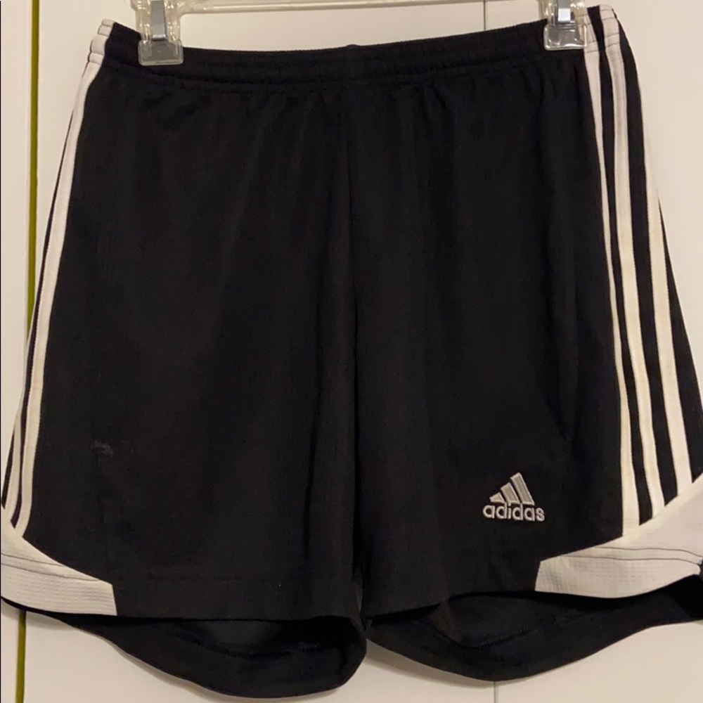 Black Adidas shorts